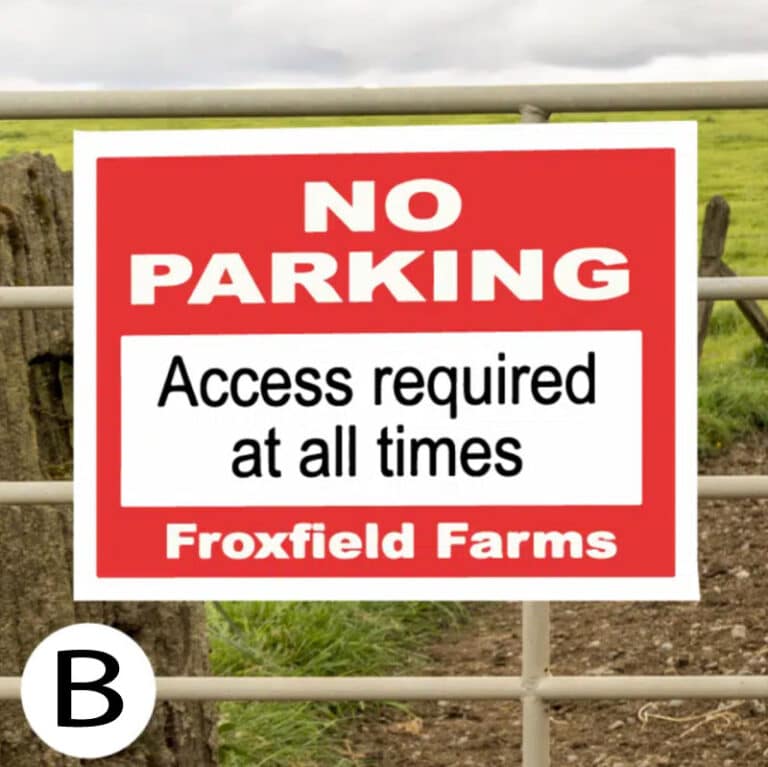 Personalised Signage various sizes