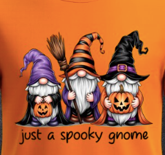 Printed Halloween T-shirt design
